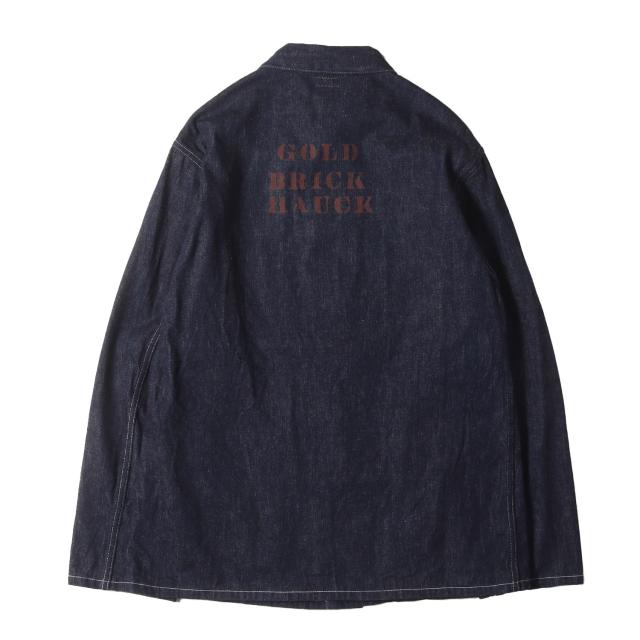 WAREHOUSE ウエアハウス ジャケット サイズ:42(XL) / 23SS DUCK DIGGER U.S.ARMY デニム カバーオール (Lot.2186 U.S.ARMY DENIM COVERALL) / インディゴ / アウター ブルゾン コート 上着【メンズ】【中古】【美品】【K4361】