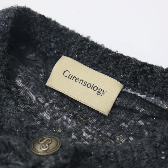 Curensology アッシュクウールカーディガン美品