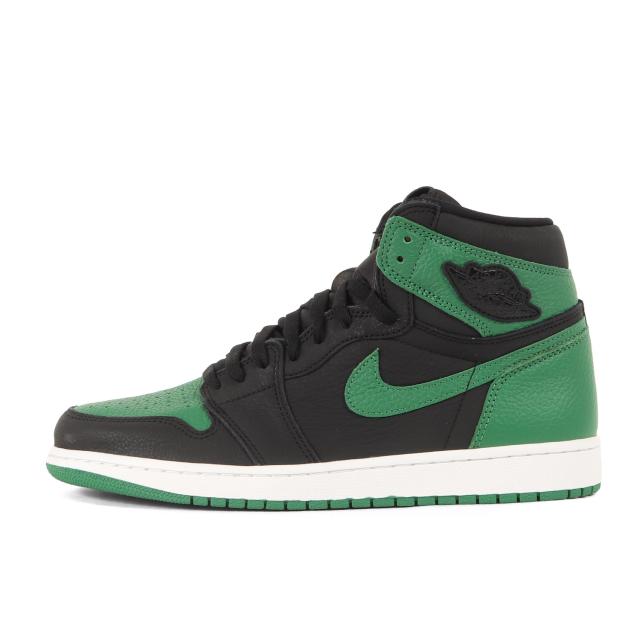 NIKE ナイキ サイズ:29.0cm / AIR JORDAN 1 RETRO HIGH OG PINE GREEN (555088-030) / エアジョーダン1 レトロ ハイ / ブラック パイングリーン / US11 / ハイカット スニーカー シューズ 靴【メンズ】【K4365】
