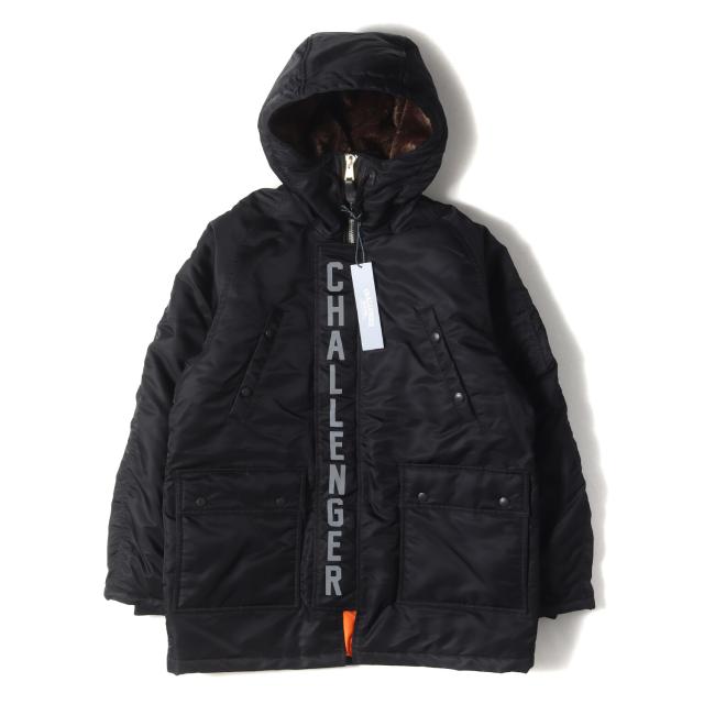 CHALLENGER チャレンジャー ナイロンフライト キャップ L ブラック CHALLENGER チャレンジャー ナイロンフライト キャップ L ブラック