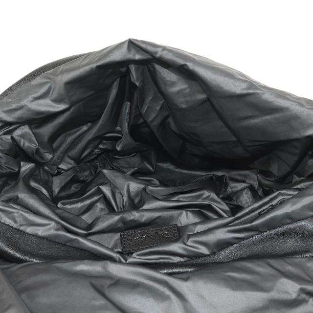 CVTVLIST カタリスト バッグ / シープスキンレザー ショルダーバッグ (Leather Puff Bag) / ブラック 黒