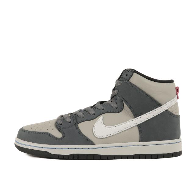 NIKE ナイキ サイズ:28.0cm / SB DUNK HIGH PRO MEDIUM GREY (DJ9800-001) / ダンク ハイ プロ ミディアムグレー / フリントグレー グレーフォグ / US10 / ハイカット スニーカー シューズ 靴【メンズ】【K4368】