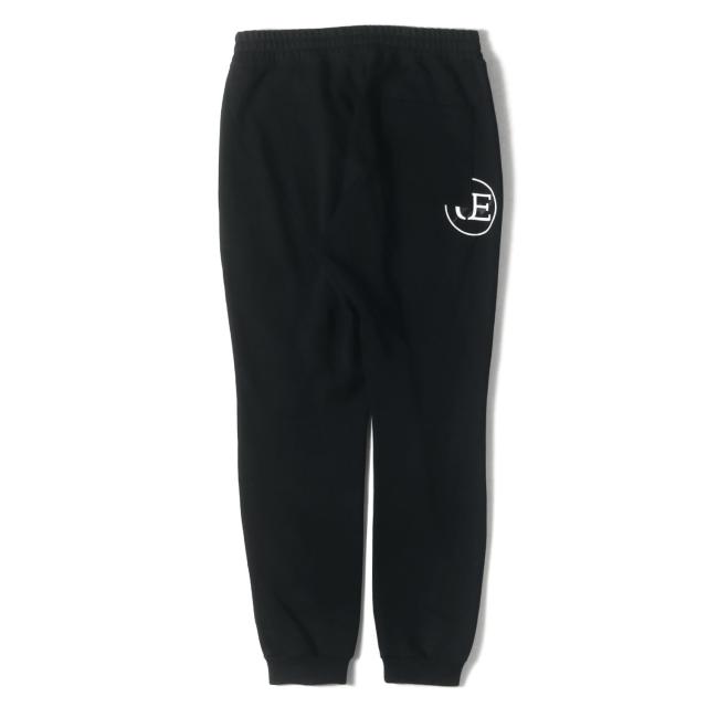 UNIFORM EXPERIMENT ユニフォームエクスペリメント パンツ サイズ:1 / 21SS テーパード テック スウェットパンツ (SWEAT PANTS) / ブラック 黒 / ボトムス ズボン【メンズ】【中古】【K4368】