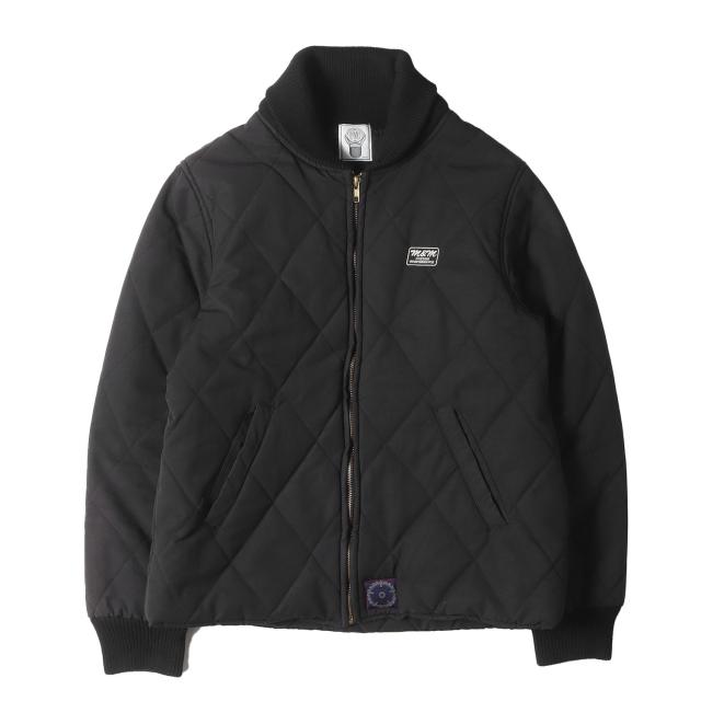 M&M エムアンドエム ジャケット サイズ:M / スカイライナータイプ キルティング ジャケット / ブラック 黒 / アウター ブルゾン 上着 ジャンパー【メンズ】【中古】【K4369】