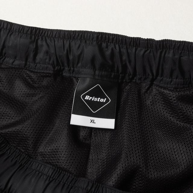 F.C.Real Bristol エフシーレアルブリストル パンツ サイズ:XL / 25SS ナイロンタフタ イージーパンツ (PRACTICE EASY PANTS) / ブラック 黒 / ボトムス ズボン 軽量 撥水 防風【メンズ】【K4369】