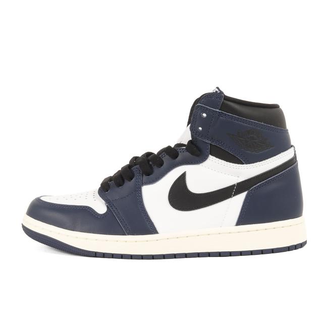 NIKE ナイキ サイズ:27.0cm / AIR JORDAN 1 RETRO HIGH OG MIDNIGHT NAVY (DZ5485-401) / エアジョーダン1 レトロ ハイ / ミッドナイトネイビー ブラック / US9 / ハイカット スニーカー シューズ 靴【メンズ】【K4370】