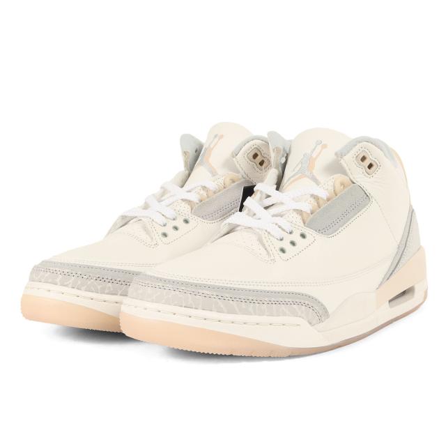 NIKE ナイキ サイズ:27.5cm / AIR JORDAN 3 RETRO CRAFT IVORY (FJ9479-100) / エアジョーダン3 レトロ クラフト / アイボリー グレーミスト / US9.5 / スニーカー シューズ 靴 バッシュ【メンズ】【K4370】_1