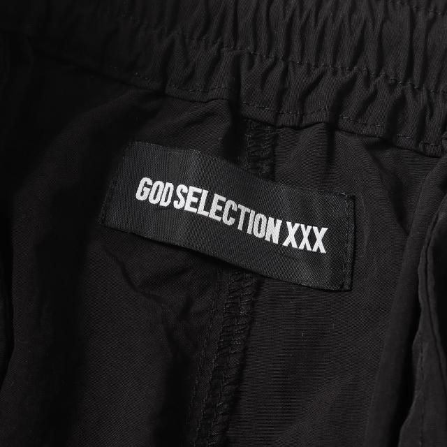 GOD SELECTION XXX ゴッド・セレクション・トリプルエックス パンツ サイズ:XL / 24SS ブランドロゴ ナイロン トラックパンツ (TRACK PANTS) / ブラック 黒 / ボトムス ズボン【メンズ】【中古】【K4370】_2