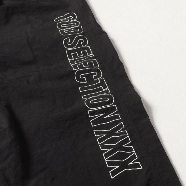 GOD SELECTION XXX ゴッド・セレクション・トリプルエックス パンツ サイズ:XL / 24SS ブランドロゴ ナイロン トラックパンツ (TRACK PANTS) / ブラック 黒 / ボトムス ズボン【メンズ】【中古】【K4370】_5