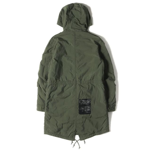 SOPHNET ソフネット コート オリーブ サイズ:M | Tom Hingston ALPHA