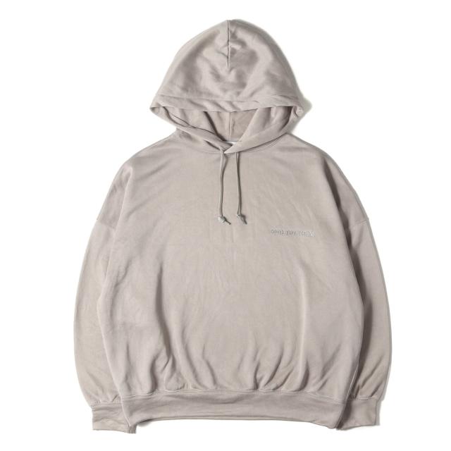 COOTIE クーティー パーカー サイズ:M / 24SS ワイドシルエット ジャージー スウェットパーカー (Decadent Sweat Jersey Hoodie) / トープ / トップス フーディー【メンズ】【中古】【美品】【K4372】