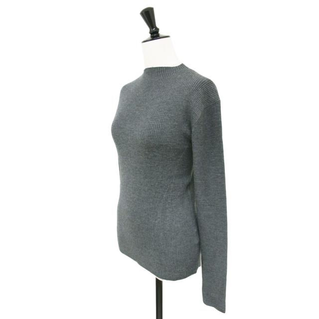 COLUMN コラム ニット グレー サイズ:FREE / 24秋冬 クルーネック
