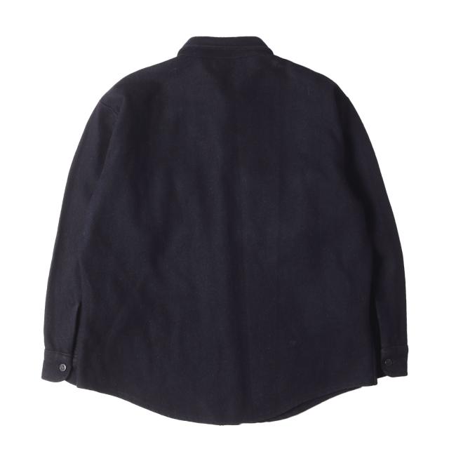 U.S.VINTAGE シャツ サイズ:L / 60s SALANT CO. CPO ウールシャツ / ダークネイビー 紺 / 60年代 ヴィンテージ 古着 / トップス カジュアルシャツ 長袖【メンズ】【中古】【K4381】