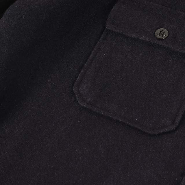 U.S.VINTAGE シャツ サイズ:L / 60s SALANT CO. CPO ウールシャツ / ダークネイビー 紺 / 60年代 ヴィンテージ 古着 / トップス カジュアルシャツ 長袖【メンズ】【中古】【K4381】