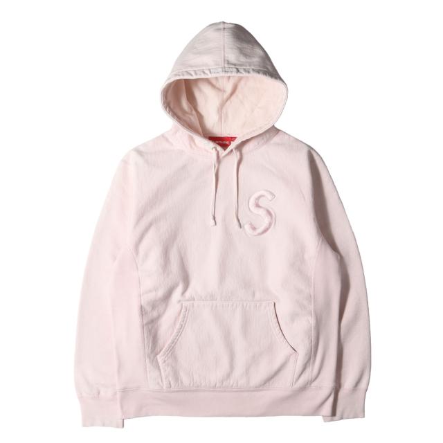 supreme スウェット サイズS ピンク【中古】シュプリーム heather sweat crew neck パーカー box 18aw 2025年最新Yahoo!オークション -「supreme s logo hooded pink