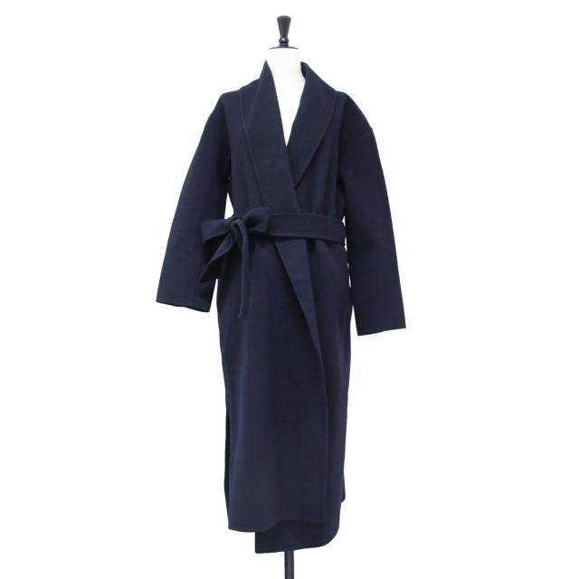 allureville アルアバイル コート ネイビー 紺 サイズ:2(M) / ショール