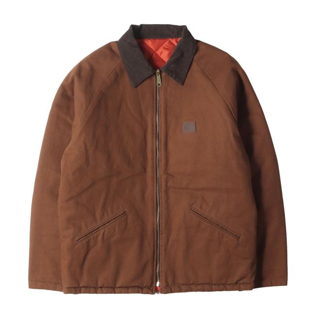 STANDARD CALIFORNIAダックジャケット 茶ブラウン キルティング STANDARD CALIFORNIAダックジャケット 茶ブラウン キルティング