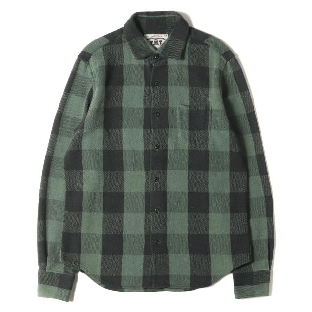 SAMS MOTORCYCLE ブロック チェック シャツ　Lサイズ SAMS MOTORCYCLE ブロック チェック シャツ Lサイズ SAMS