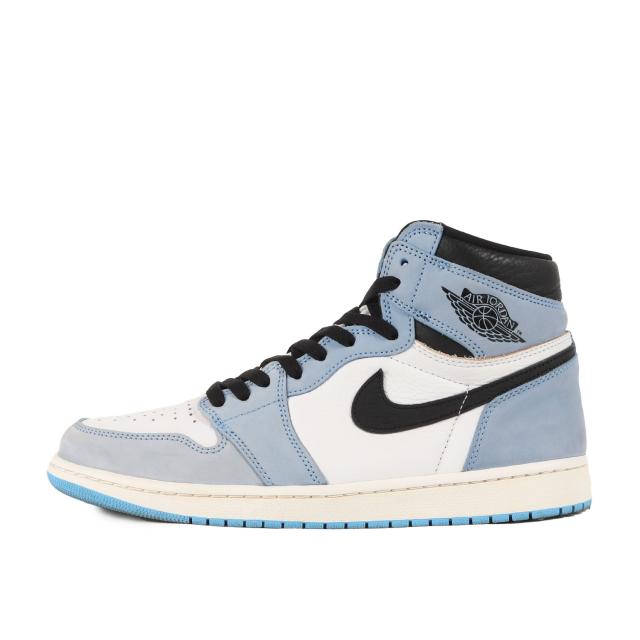 NIKE ナイキ サイズ:28.5cm / AIR JORDAN 1 RETRO HIGH OG UNIVERSITY BLUE (555088-134) / エアジョーダン1 レトロ ハイ / ホワイト ブラック ユニバーシティブルー / US10.5 / ハイカット スニーカー シューズ 靴【メンズ】【中古】【K4387】