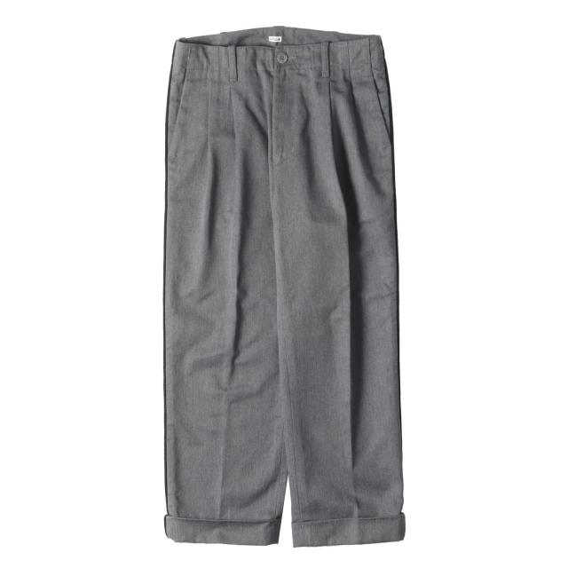 SEQUEL シークエル パンツ サイズ:S / 21SS サイド パイピング ワーク チノパンツ (CHINO PANTS TYPE-C) / グレー / ボトムス ズボン【メンズ】【中古】【K4389】