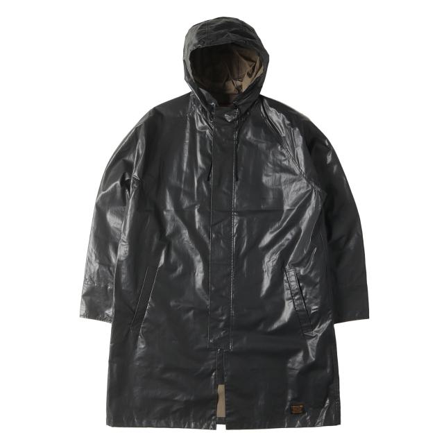 NEIGHBORHOOD ネイバーフッド コート サイズ:L / 防水コーティング ミリタリーコート (MIL-VTX / PC-COAT) / チャコール / アウター ジャケット 上着【メンズ】【中古】【美品】【K4390】
