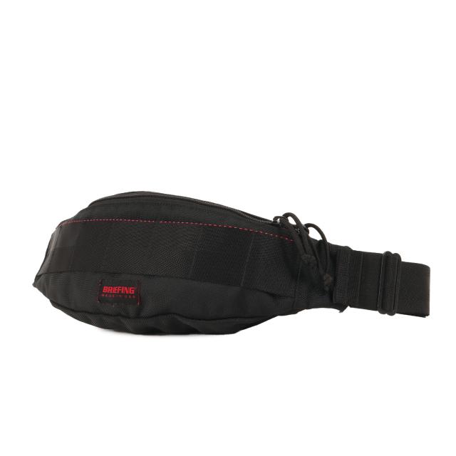 BRIEFING ブリーフィング バッグ / トライポッド ウエストバッグ (TRIPOD / USA製) / ブラック 黒 / ブランド カバン【メンズ】【中古】【K4394】