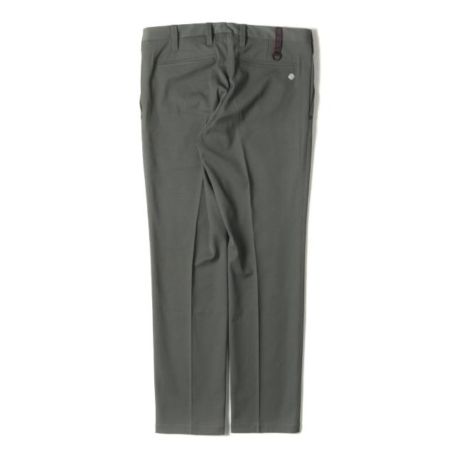 BRIEFING ブリーフィング パンツ サイズ:M / リネン混ポリコットン テーパード スラックス パンツ (BRG202M04) / セージグリーン / ボトムス ズボン【メンズ】【中古】【K4394】