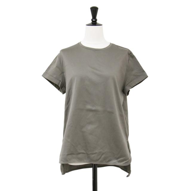 Ballsey ボールジー Tシャツ ブラウン サイズ:S(9号) / 24春夏 スビン コットン スムース ロング プルオーバー / トップス Tシャツ カットソー半袖 クルーネック 【レディース】【中古】【K4396】