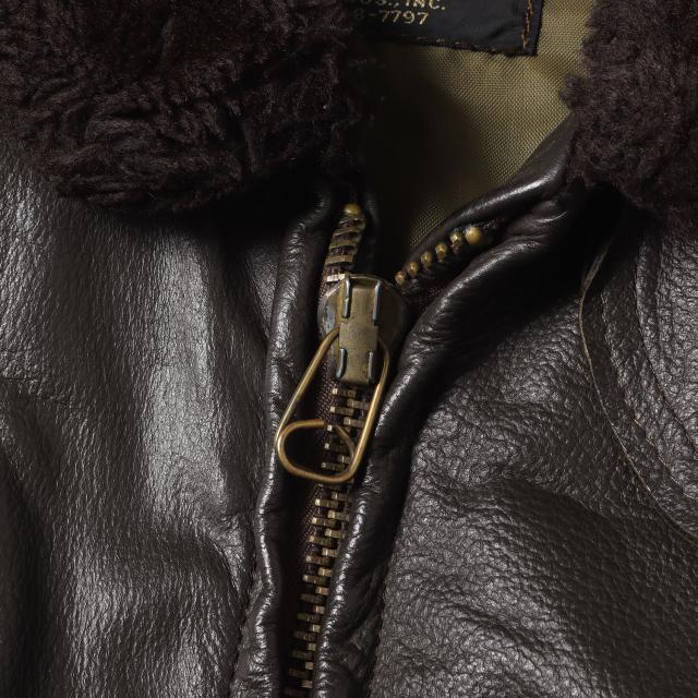 Vintage Military Item ヴィンテージミリタリー ジャケット サイズ:36 / 70s 米軍実物 U.S.NAVY G-1 フライトジャケット (MIL-J-7823D WP) / ダークブラウン / 70年代 古着 / アウター ブルゾン 上着【メンズ】【中古】【K4398】