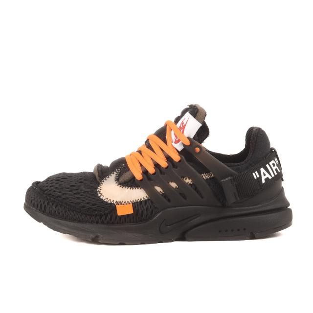OFF-WHITE オフホワイト サイズ:26.0cm / 18SS NIKE THE 10 : AIR PRESTO (AA3830-002) / ナイキ エアプレスト / ブラック 黒 / US8 / ローカット スニーカー シューズ 靴 / コラボ 別注【メンズ】【中古】【K4400】