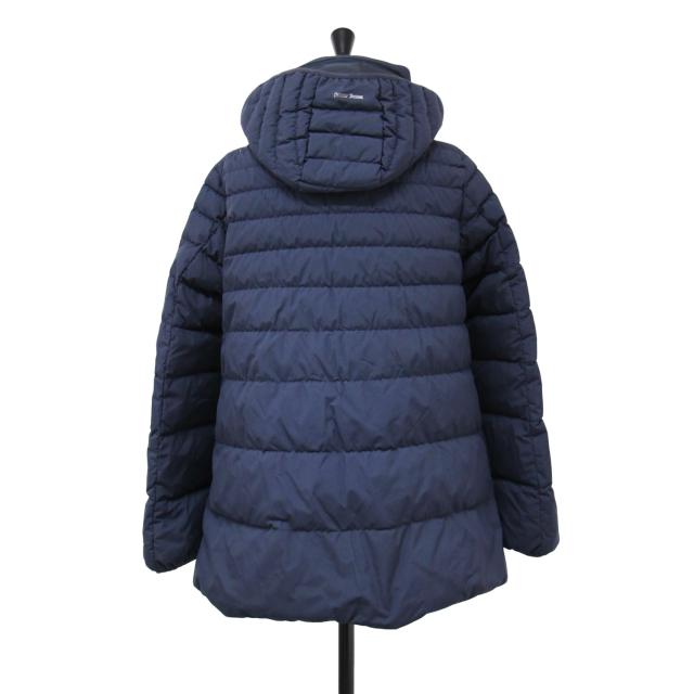 ヘルノ HERNO ダウンジャケット サイズ42 M レディース - 黒 長袖/ジップアップ/冬 新着 20240112