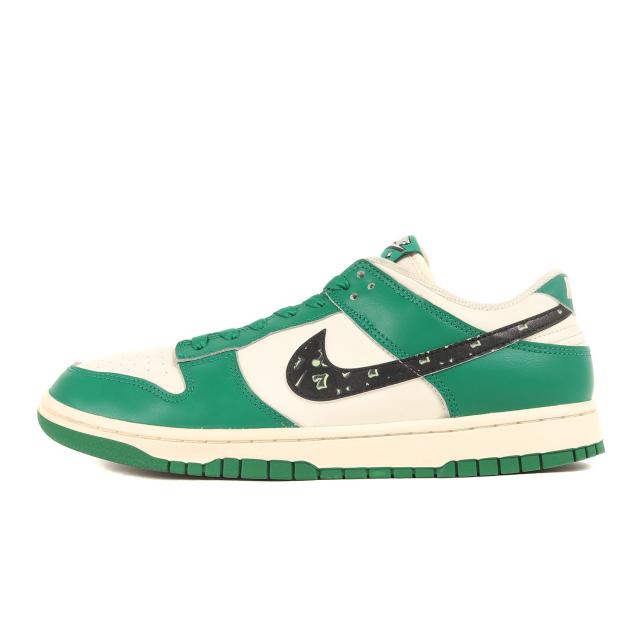 NIKE ナイキ サイズ:27.5cm DUNK LOW RETRO SE LOTTERY MALACHITE (DR9654-100) ダンク ロー レトロ ロッタリー ペールアイボリー ブラック マラカイト US9.5 ローカット スニーカー 靴【メンズ】【中古】【K4111】