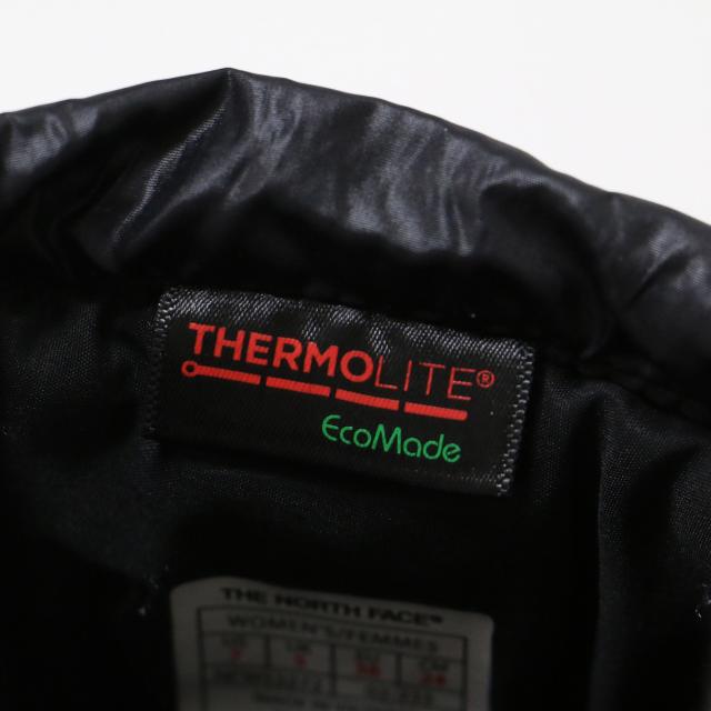 THE NORTH FACE ノースフェイス ブーツ TNFブラック サイズ:US7(24.0cm) / ヌプシ ブーティ ウォータープルーフ  NFW52272 / ウィンター ショート ブーツ フラッシュ / シューズ 靴【レディース】【中古】【K4402】