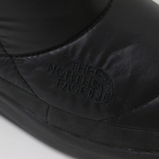 THE NORTH FACE ノースフェイス ブーツ TNFブラック サイズ:US7(24.0cm) / ヌプシ ブーティ ウォータープルーフ  NFW52272 / ウィンター ショート ブーツ フラッシュ / シューズ 靴【レディース】【中古】【K4402】