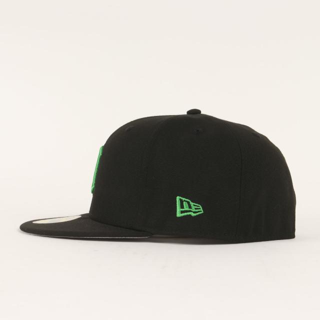 NEW ERA ニューエラ キャップ サイズ:7 5/8(60.6cm) / Cooperstown Collection MLB デトロイト・タイガース 2006ワールドシリーズモデル ベースボールキャップ / ブラック 黒 / 帽子【メンズ】【中古】【K4407】