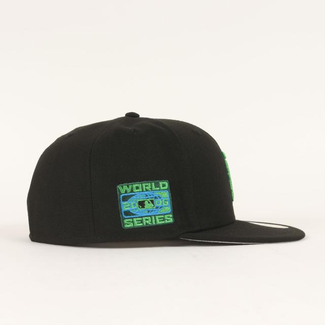 NEW ERA ニューエラ キャップ サイズ:7 5/8(60.6cm) / Cooperstown Collection MLB デトロイト・タイガース 2006ワールドシリーズモデル ベースボールキャップ / ブラック 黒 / 帽子【メンズ】【中古】【K4407】