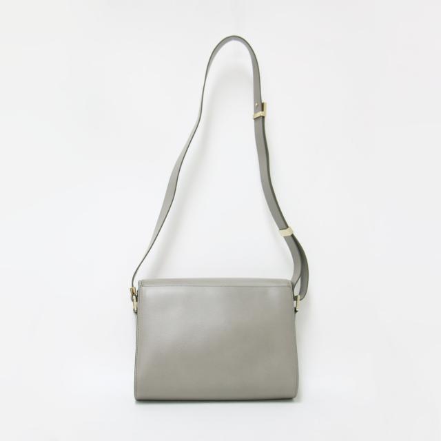 SMYTHSON スマイソン バッグ グレー系 / レザー スクエア型 ショルダー