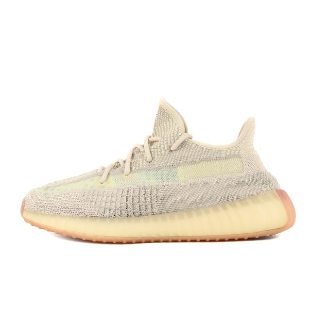 adidas アディダス サイズ:26.5cm 19AW YEEZY BOOST 350 V2 CITRIN NON-REFLECTIVE (FW3042) イージーブースト350 シトリン ノン リフレクティブ US8.5 ローカット スニーカー シューズ 靴 コラボ【メンズ】【中古】【美品】【K4118】