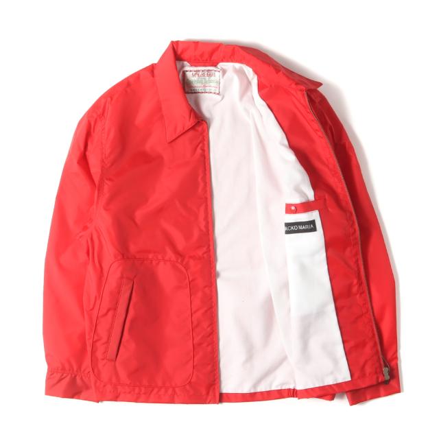 WACKO MARIA ワコマリア ジャケット サイズ:M / 25SS McGREGOR ナイロン ドリズラージャケット (NYLON DRIZZLER JACKET) / レッド / アウター ブルゾン 上着【メンズ】【K4411】_2