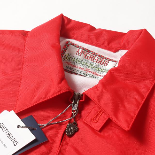 WACKO MARIA ワコマリア ジャケット サイズ:M / 25SS McGREGOR ナイロン ドリズラージャケット (NYLON DRIZZLER JACKET) / レッド / アウター ブルゾン 上着【メンズ】【K4411】_3
