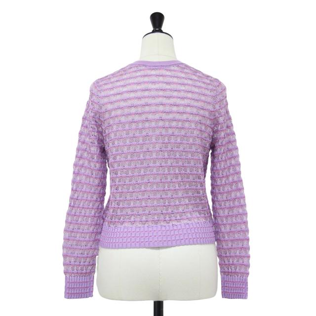 GRACE CONTINENTAL グレースコンチネンタル カーディガン パープル  