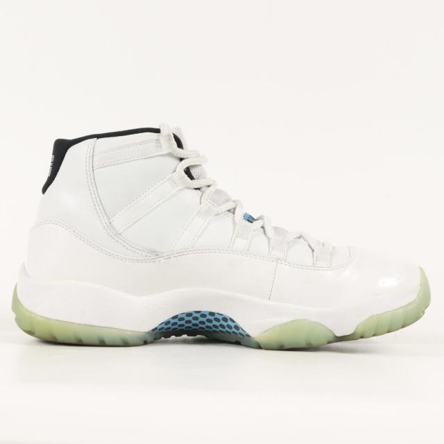 NIKE ナイキ スニーカー AIR JORDAN 11 RETRO LEGEND BLUE 2014年製 378037-117 ホワイト レジェンドブルー シューズ 靴 ブランド サイズ：27.5cm US9.5【メンズ】【中古】【R033】