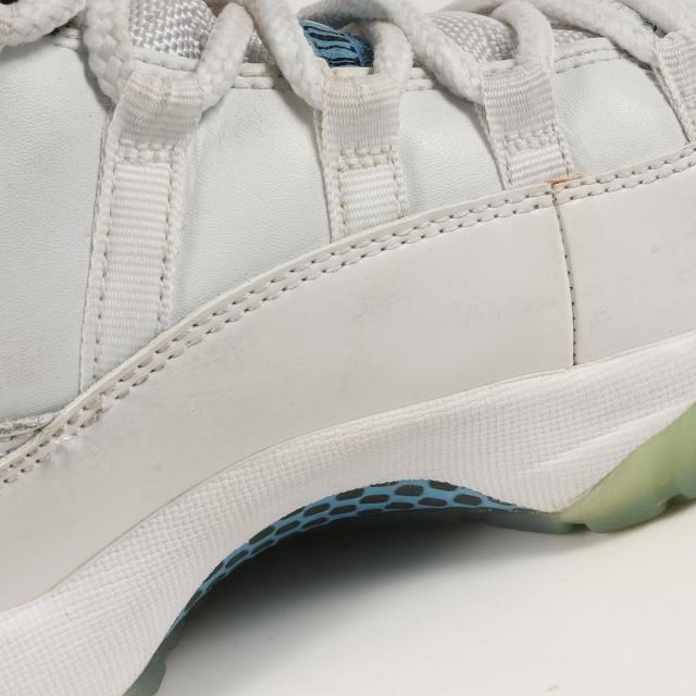 NIKE ナイキ スニーカー AIR JORDAN 11 RETRO LEGEND BLUE 2014年製 378037-117 ホワイト レジェンドブルー シューズ 靴 ブランド サイズ：27.5cm US9.5【メンズ】【中古】【R033】