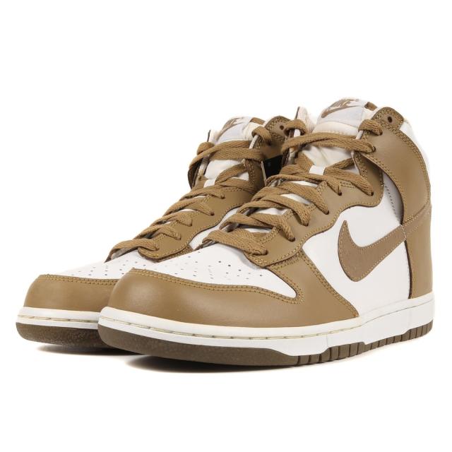 NIKE ナイキ DUNK HIGH Ostrich Swoosh Pack (317982-108 /デッドストック) ダンク 灰 ホワイト ブラウンケルプ サイズ：US10 28.0cm スニーカー 【メンズ】【K3572】