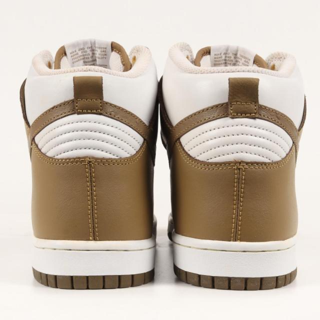 NIKE ナイキ DUNK HIGH Ostrich Swoosh Pack (317982-108 /デッドストック) ダンク 灰 ホワイト ブラウンケルプ サイズ：US10 28.0cm スニーカー 【メンズ】【K3572】