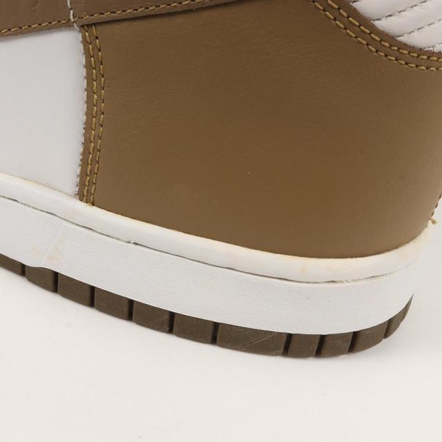 NIKE ナイキ DUNK HIGH Ostrich Swoosh Pack (317982-108 /デッドストック) ダンク 灰 ホワイト ブラウンケルプ サイズ：US10 28.0cm スニーカー 【メンズ】【K3572】