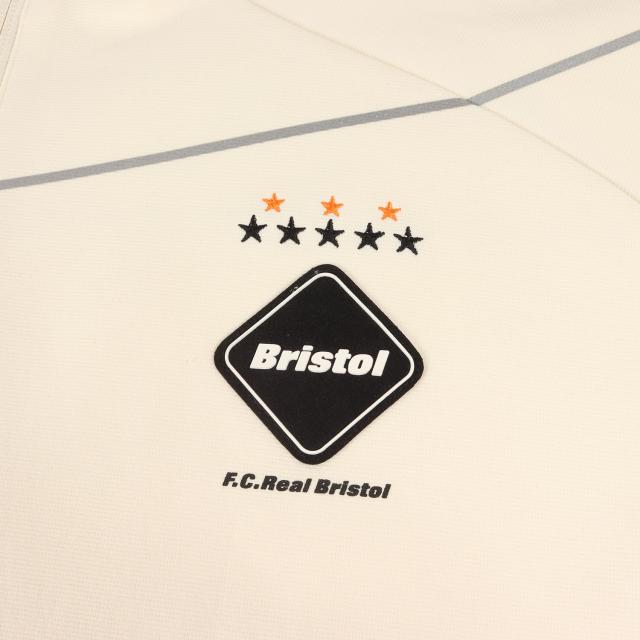 F.C.Real Bristol エフシーレアルブリストル ジャケット サイズ:XL / 25SS PDK ジャージ バギー トラックジャケット (PDK REFLECT LINE BAGGY JACKET) / オフホワイト / アウター ブルゾン 上着【メンズ】【K4413】