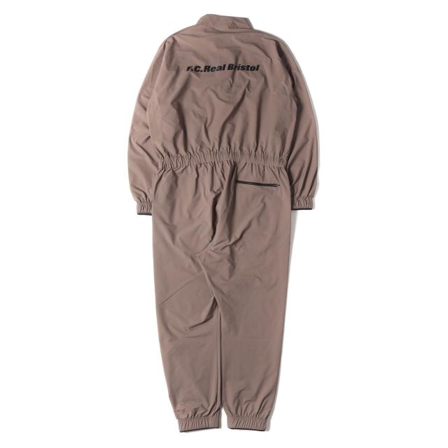 F.C.Real Bristol エフシーレアルブリストル サイズ:S / 25SS 4WAYストレッチ オールインワン / つなぎ (4WAY STRETCH ALL IN ONE) / ライトブラウン 【メンズ】【K4413】