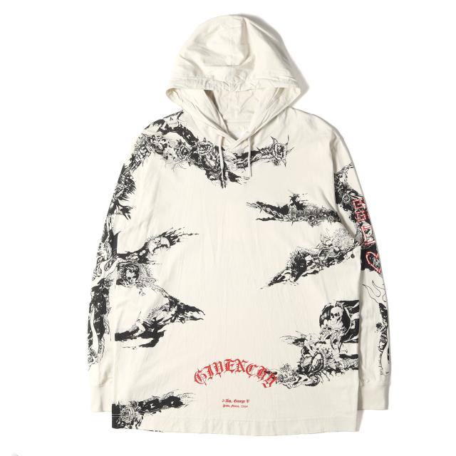 GIVENCHY パーカー フーディ 超美品！GIVENCHY ジバンシー 4G刺繍ロゴ