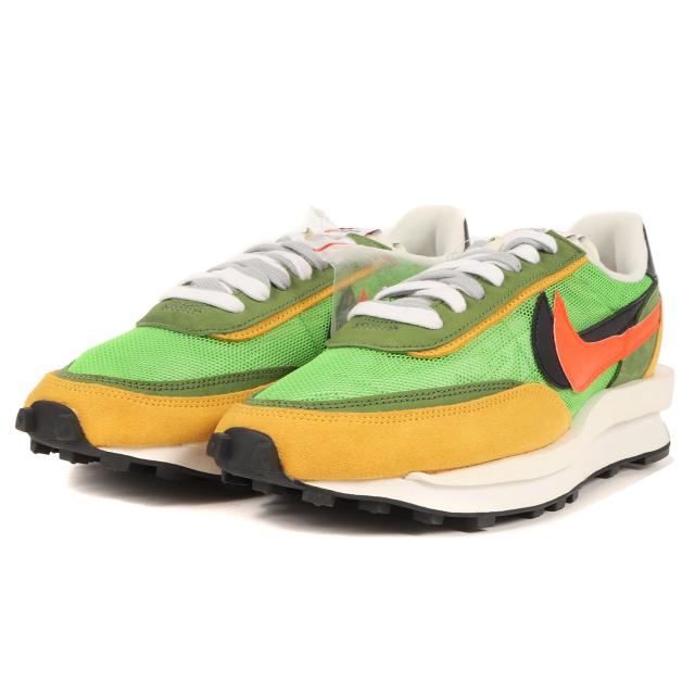 Sacai サカイ NIKE LD WAFFLE / SACAI (BV0073-300) 19SS ナイキ エルディーワッフル グリーンガスト セーフティーオレンジ US10.5 28.5cm スニーカー コラボ 【メンズ】【K3512】